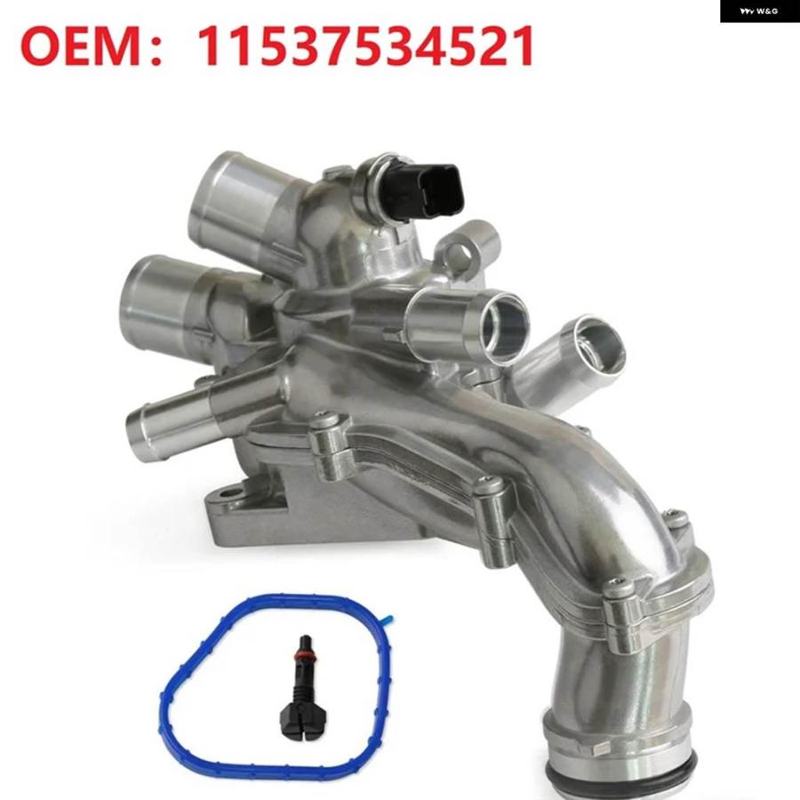 並行輸入品ミニクーパー 1.6L 2007-2013 新型サーモスタット ハウジング アセンブリ サーモスタット ハウジング アセの画像