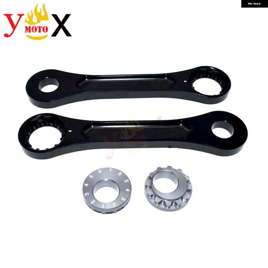 並行輸入品KLX 250 調整可能 CNC カスタム フレーム ボディシートライザー下降リンクキット カワサキ KLX250 ES_8