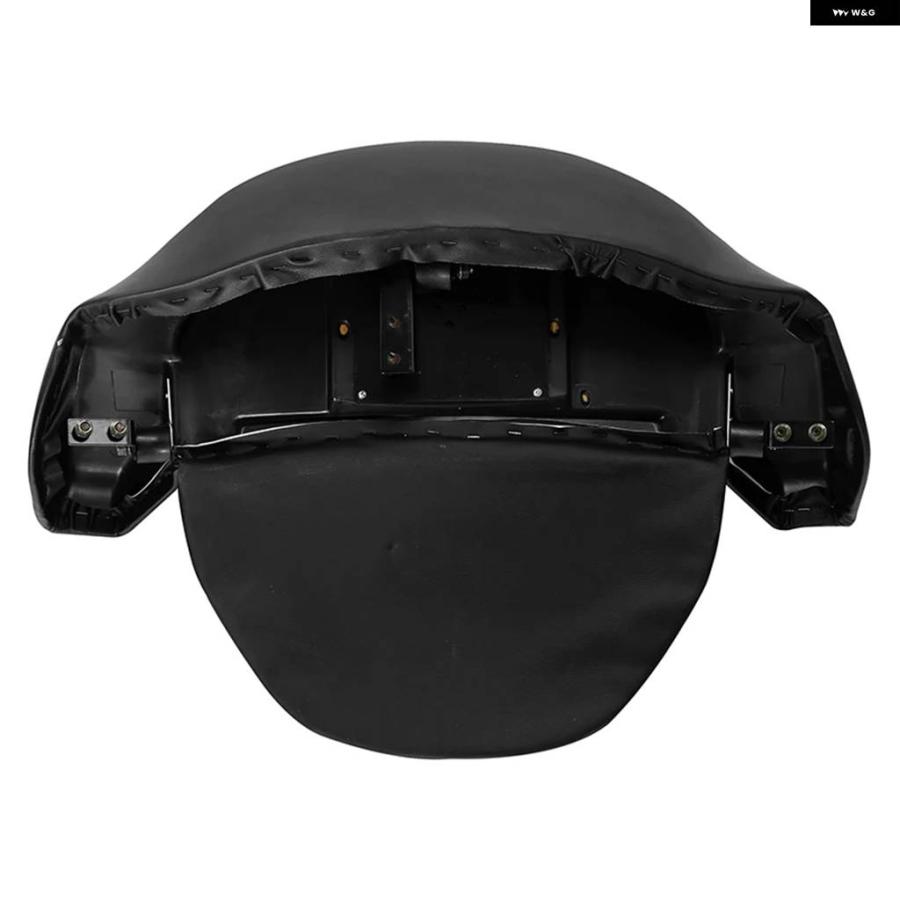 並行輸入品バイク キング バックレスト パッド ボックス トランク バックレスト ハーレー ツーリング 1997-2013用  カ_4