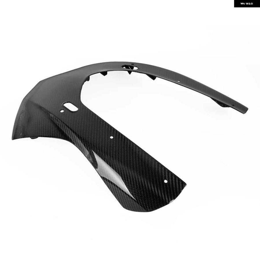 並行輸入品ヤマハ R1M 2015 - 18 オートバイ フロントノーズ フェアリング ヘッドカウル カーボン ツイル グロスの画像