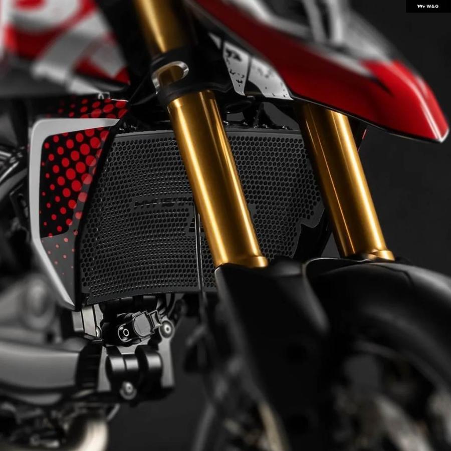 並行輸入品ドゥカティ HYPERMOTARD 698 HYPERMOTARD 698 MONO RVE 2024 - バイク アクセサリー ラジエーター グリル ガード プロテクター カバーの画像