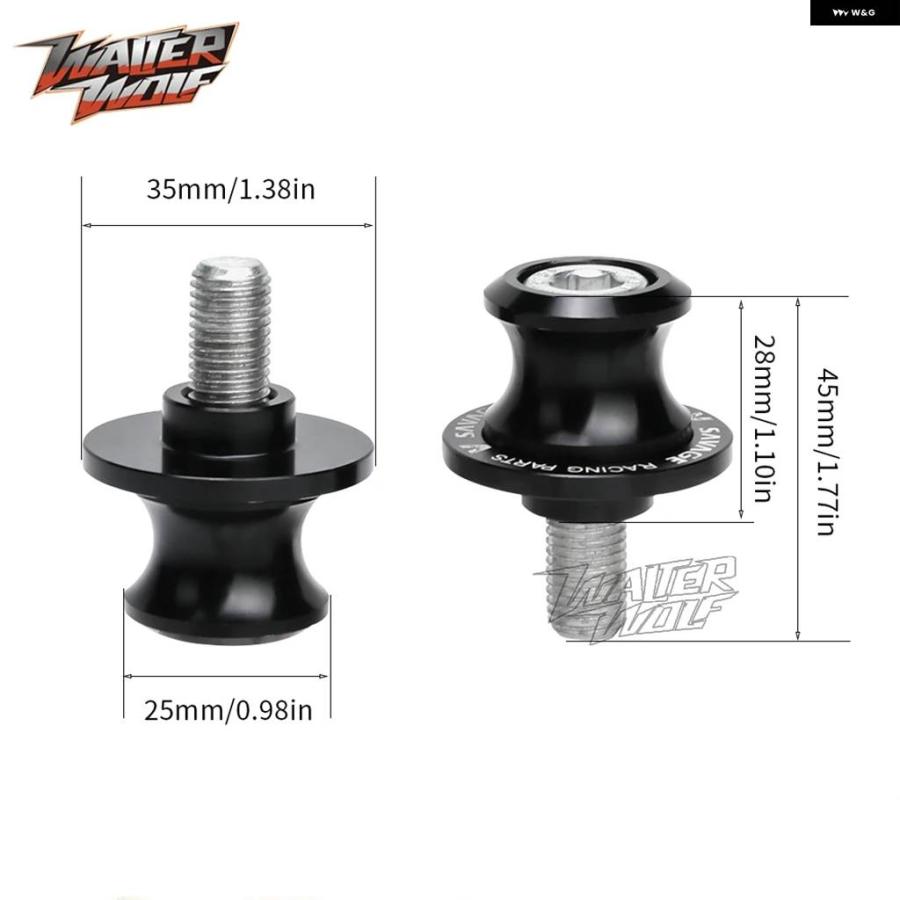 並行輸入品ホイールアクスルスピンドル フォーク スライダー クラッシュ プロテクター 1050 1090 1190 790 890アドベンチャー/R 1290スーパーアドベンチの画像