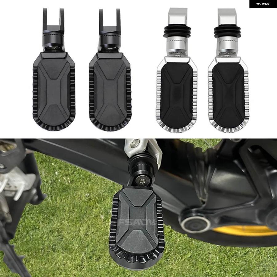 並行輸入品オートバイ 調整可能 フロントリア フットペグ フットレスト BMW F850GS F750GS アドベンチャー F750 F850 2018-2021 - 23の画像