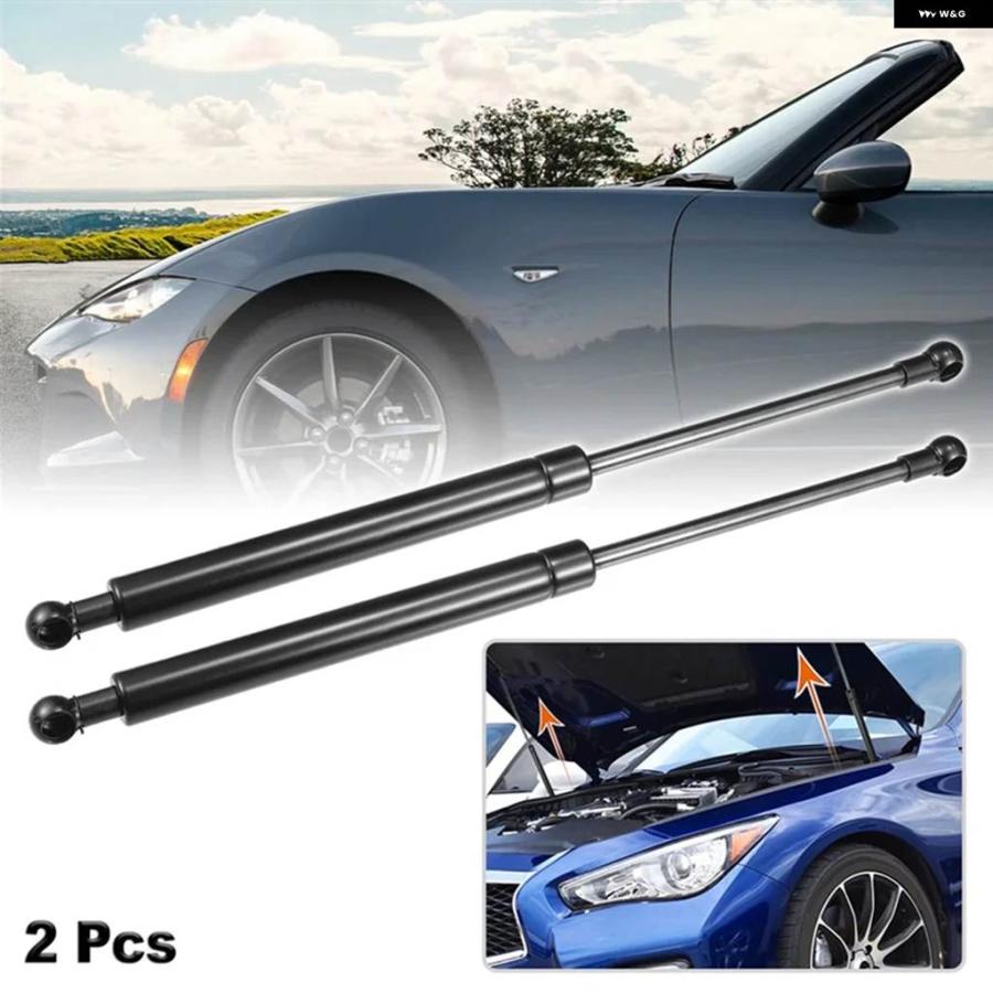 並行輸入品フロントフードリフト サポート 2個セット マツダ MX-5 ND MX5 ミアータ ロードスター 2015- 2023フロントフードリフト サポート 2個セットの画像