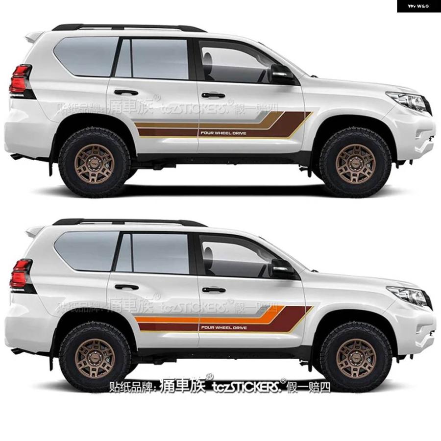 【限定品】ランドクルーザー　ロゴ　ステッカー　デカール　プラド　150 後期中期 Amazon.co.jp: プラド 車 ステッカー デカール シール
