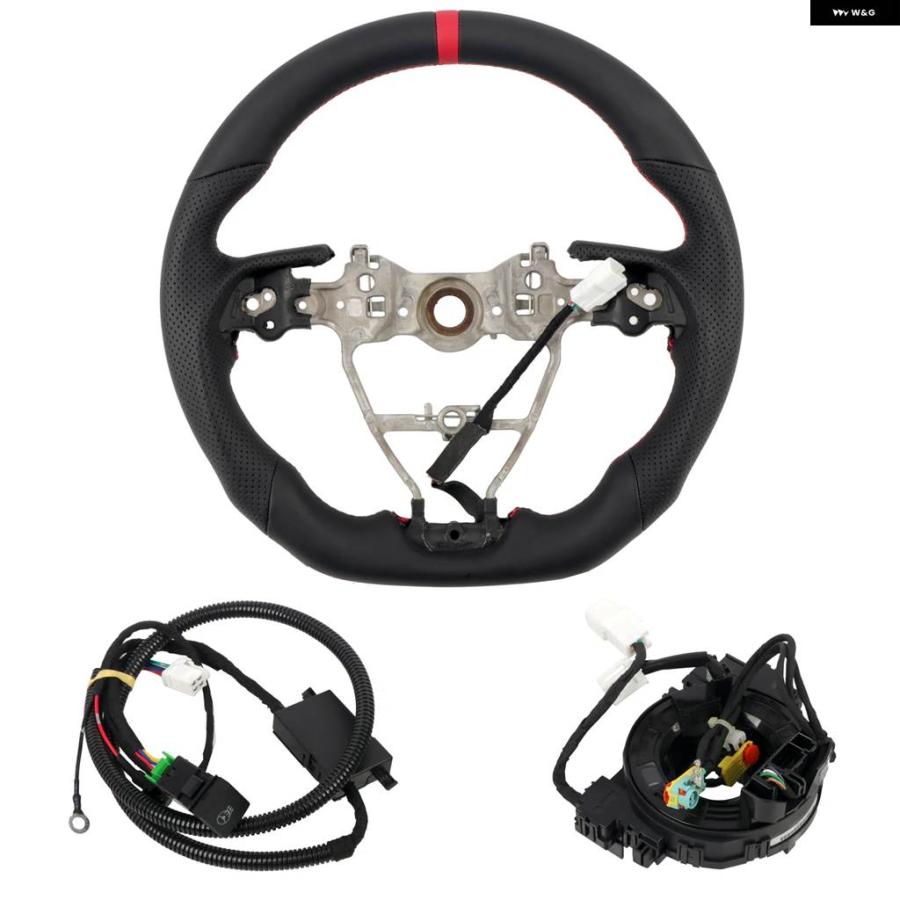 美品　RAV4 ハンドル　ヒーター付き 並行輸入品ヒーター付き ステアリングホイール パンチングレザー