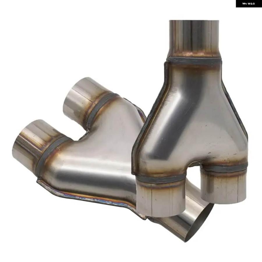 並行輸入品】車用テール デュアルエキゾーストチップ 排気Y パイプ