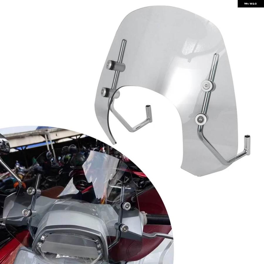 並行輸入品バイク フロントガラス 風防 エアフローバイザー デフレクター プロテクター カワサキ VERSYS-X300  カスタの画像