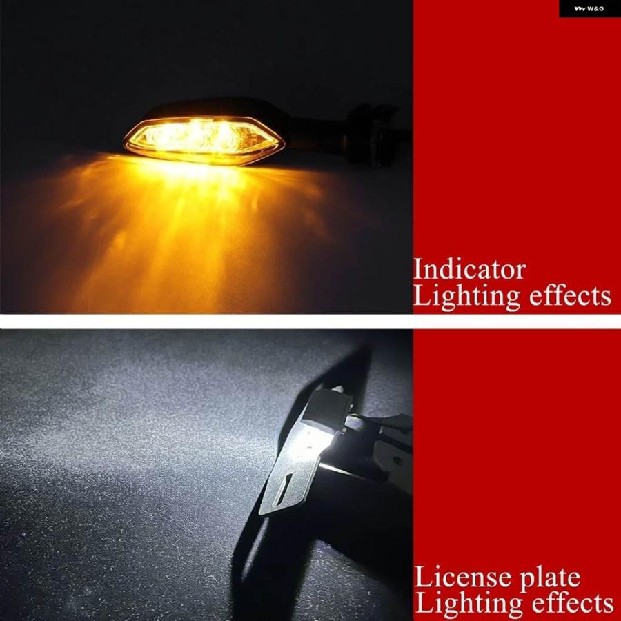 並行輸入品テールタイディ LED ウィンカー ヤマハ YZF-R6 2006/12/01-2023 フェンダーエリミネーター  カの画像