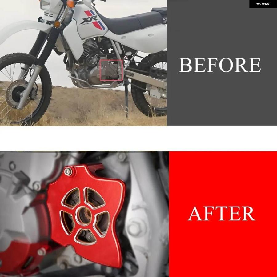 並行輸入品3D CNC フロント スプロケット ガード チェーン カバー プロテクター ホンダ XR650L 1993-2024の画像