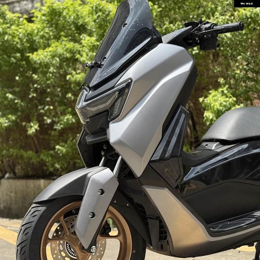 並行輸入品ヤマハ 155 NMAX125 NMAX155 V3 2025 バイク レッグ フェアリング ガード プロテクター サイの画像