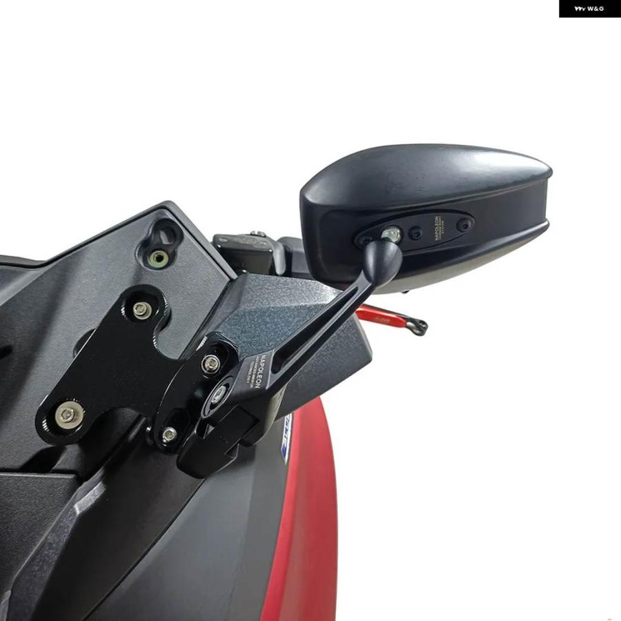 並行輸入品オートバイ サイドバックミラー 固定 ブラケット ミラー ホルダー ヤマハ XMAX300 X-MAX 250 125_6