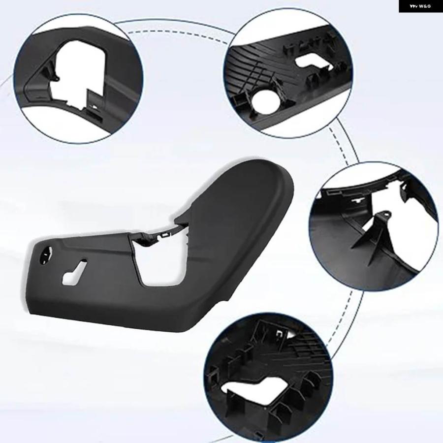 並行輸入品ブラック ドライバーシート トリム パネル 2011-2020 ダッジ デュランゴ/ ジープ グランド チェロキー #_7