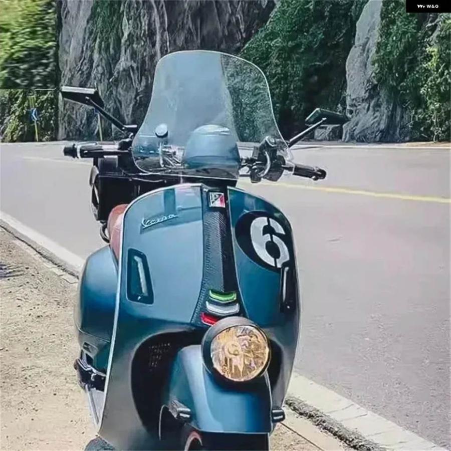並行輸入品ピアッジオ VESPA GTV6 GTV SIX DAYS 記念版 フロントガラス カスタム VESPA SEI GIOの画像