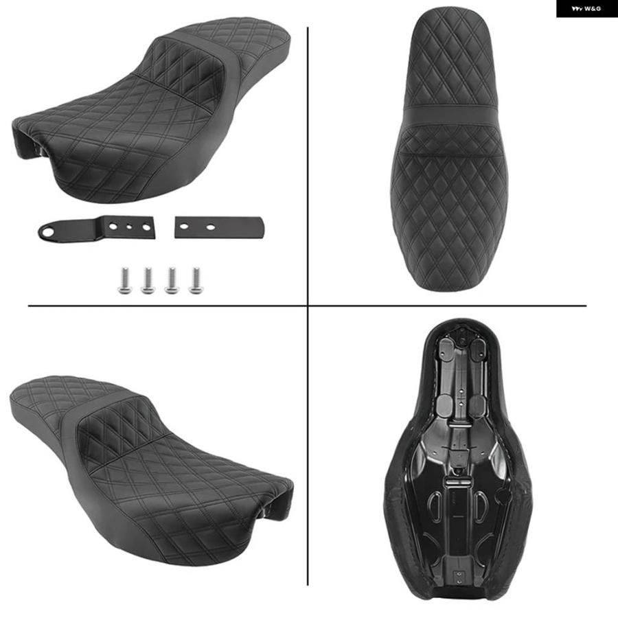 並行輸入品オートバイ ツーアップシート クッション 運転席側 助手席側