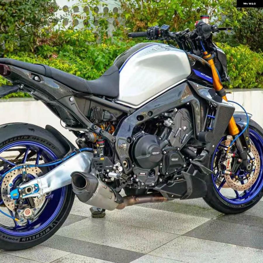 並行輸入品ヤマハ MT09 MT-09 XSR 900 XSR900 2021 - 2025 フレーム カバー プロテクター バイ_2