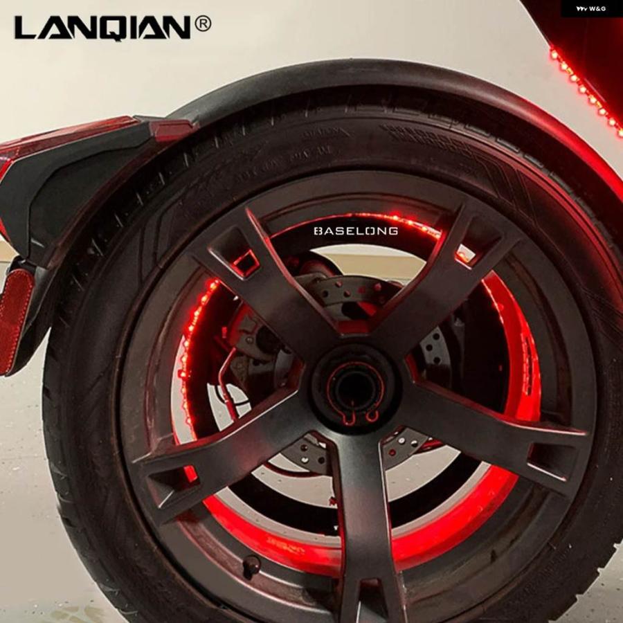 並行輸入品CANAM バイク アルミホイール リング DIYキット プロテクター CAN-AM RYKER STD 600 900の画像