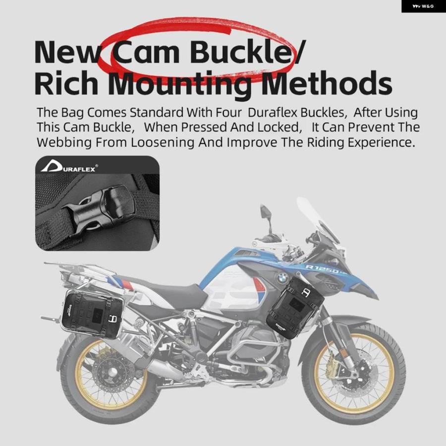 並行輸入品バイク クラッシュ バー バッグ バンパー エッジバッグ 6L 