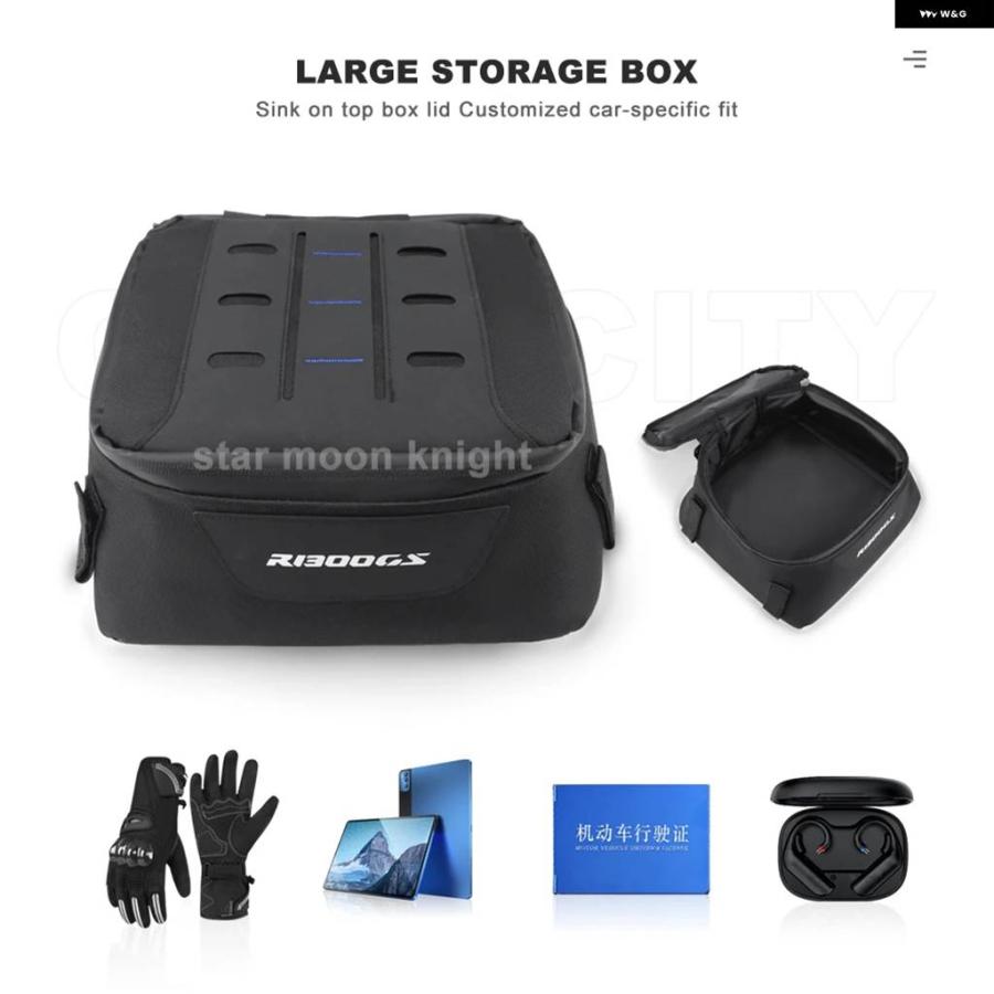 並行輸入品バリオ トップケース 延長 バッグ バイク トップ ボックス BMW R1300GS 1300 アクセサリー 防水 ツーリング ツールバッグの画像