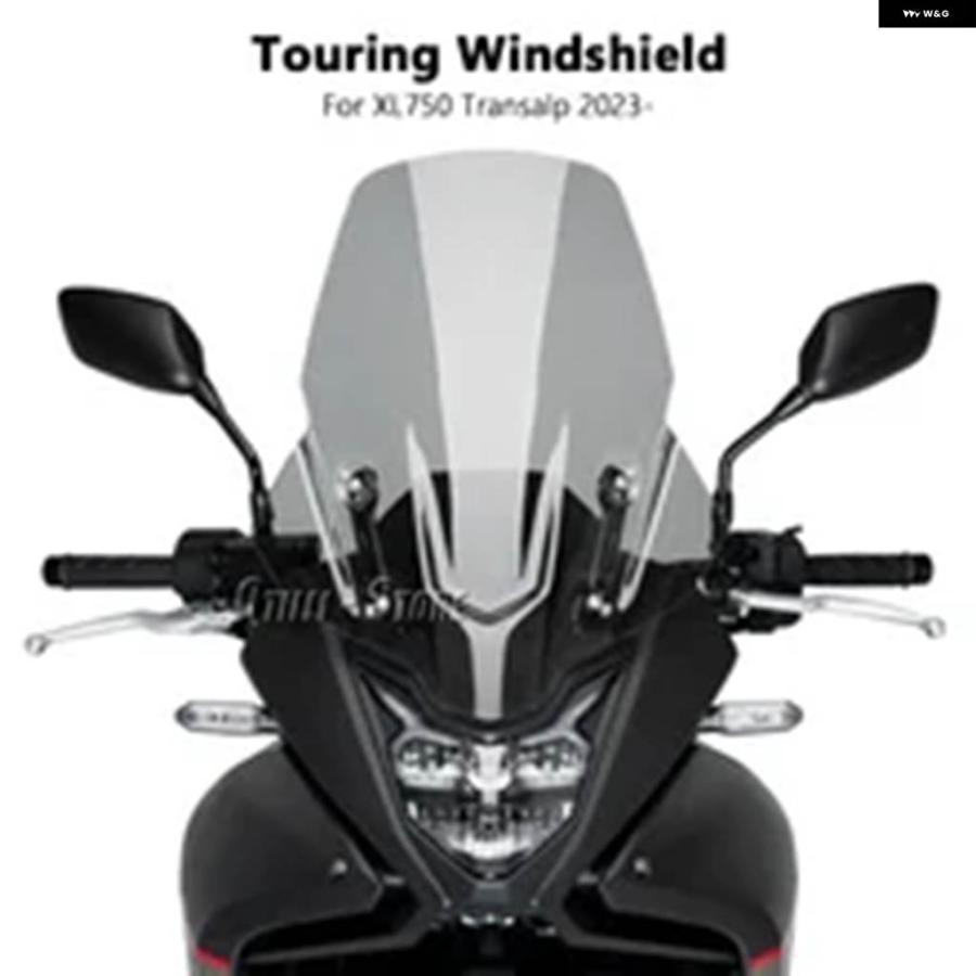 並行輸入品ホンダ XL750 TRANSALP XL 750 TRANSALP 2023年モデル用 バイク アクセサリー風切り フロントガラス 3色_1
