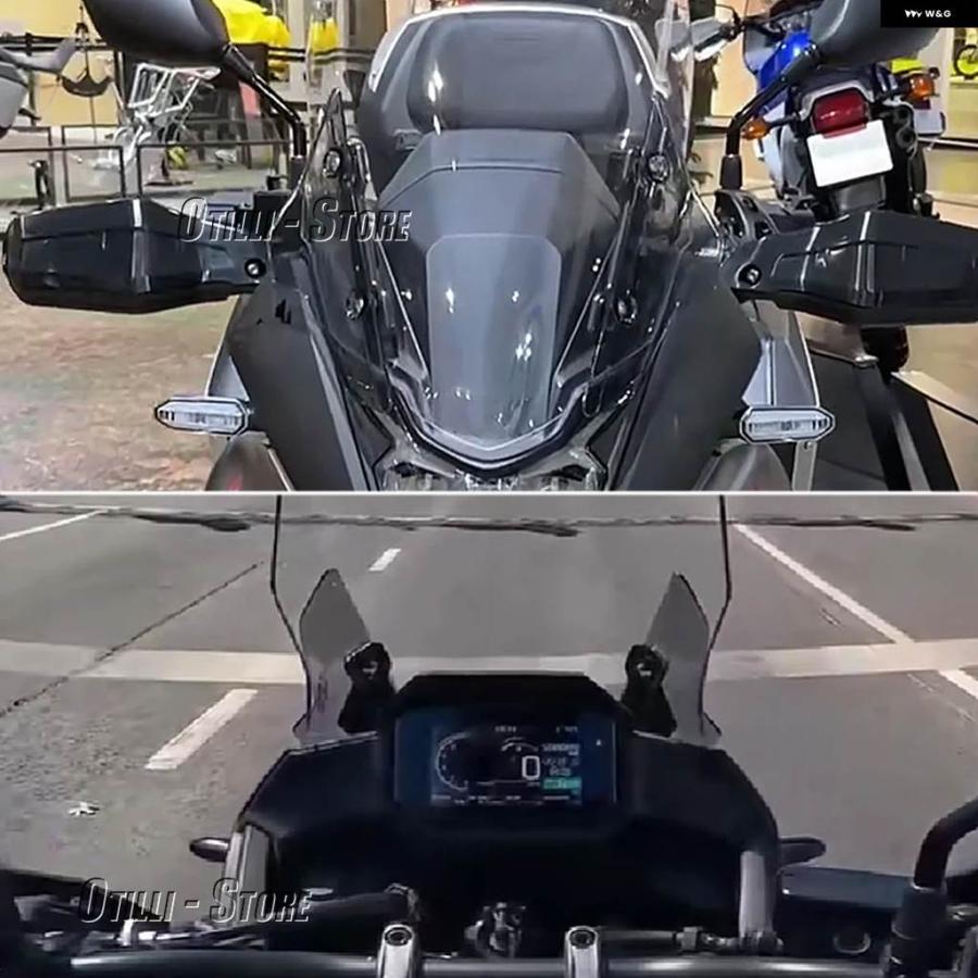 並行輸入品2025年モデル2024年モデル フロントガラス を ホンダ XL750 TRANSALP XL 750 TRANSALP 2023-2025年モデル フロントガラス ディフレクターの画像