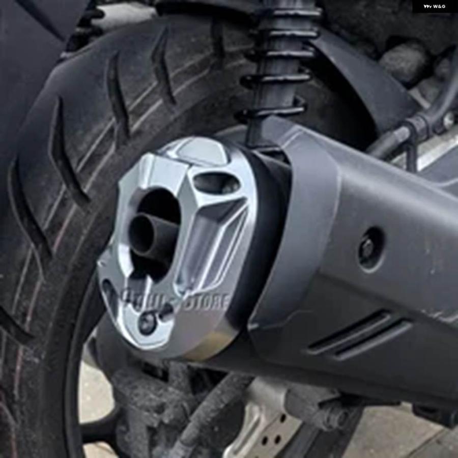 並行輸入品ホンダPCX160PCX 160VARIO 160 2021年モデル - 24 バイク マフラーカバー テール プロテクター 防灼傷ガードキャップ マウント_2