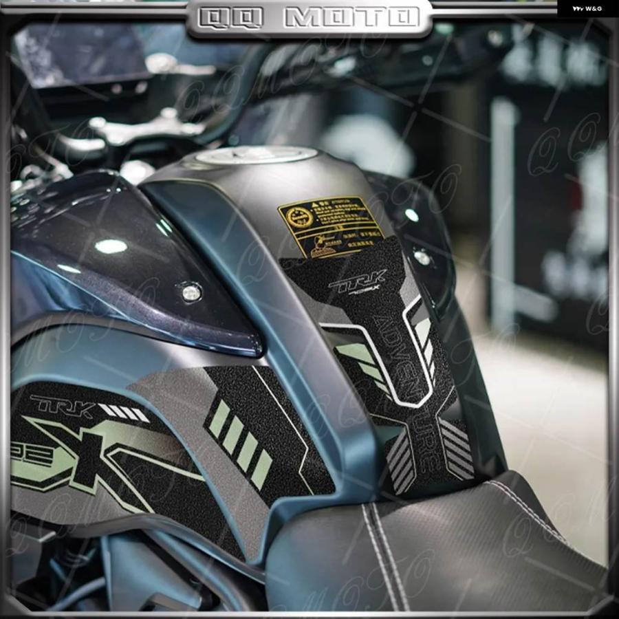 並行輸入品バイク アクセサリー 厚手フロステッド燃料タンク ステッカー プロテクター トラクション パッド デカール TRK702 TRK702X_16
