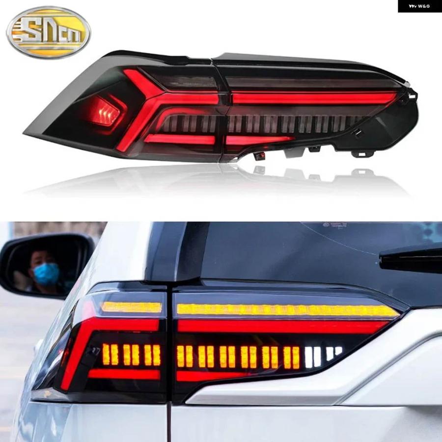 並行輸入品 LED テールライト トヨタ RAV4 2019-2024 LEDリアランニングランプ ブレーキランプ リバース ダイナミックウィンカーの画像