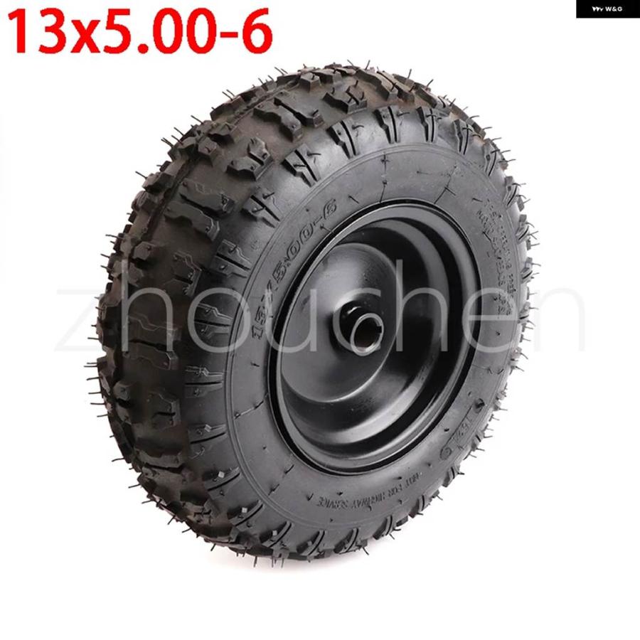 並行輸入品 バイク 13X5.00-6インチホイール スノープラウホイール バタフライフラワータイヤ 13 * 5.00-6インチ ビーチホイール | ブランド登録なし