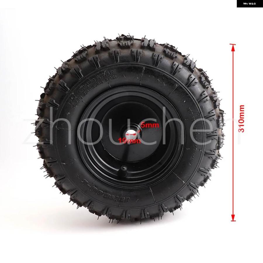 並行輸入品 バイク 13X5.00-6インチホイール スノープラウホイール バタフライフラワータイヤ 13 * 5.00-6インチ ビーチホイール | ブランド登録なし | 03