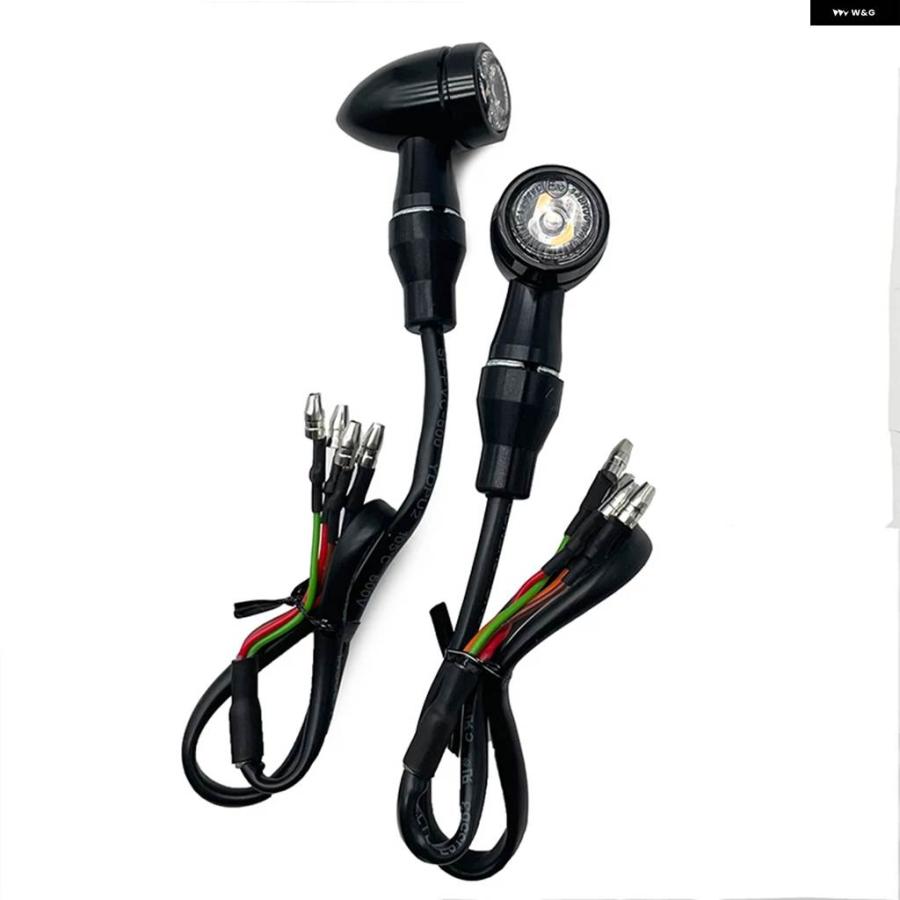 並行輸入品 E32 EMARK バレット マイクロ LED ウィンカーライト 3IN1 ウィンカー インジケーター リアブレーキ ストップ テールライト ハーの画像
