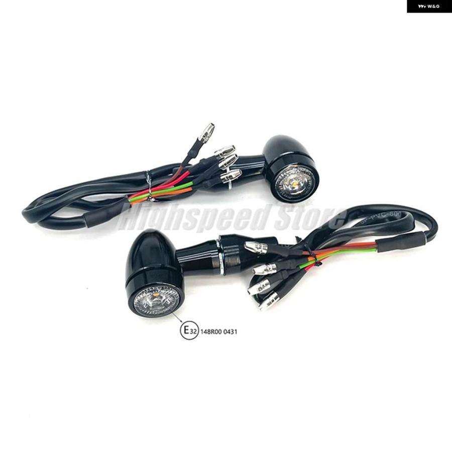 並行輸入品 E32 EMARK バレット マイクロ LED ウィンカーライト 3IN1 ウィンカー インジケーター リアブレーキ ストップ テールライト ハーの画像