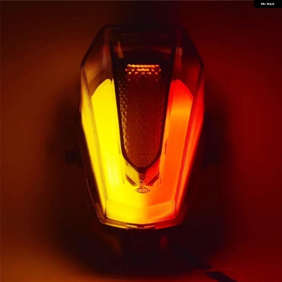 並行輸入品 E-MARK リア テールライト ブレーキ ウィンカー 一体型LEDライト GSX-R 1000R 2017 - 20-2023の画像