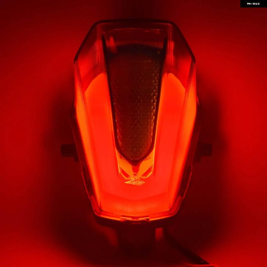 並行輸入品 E-MARK リア テールライト ブレーキ ウィンカー 一体型LEDライト GSX-R 1000R 2017 - 20-2023の画像