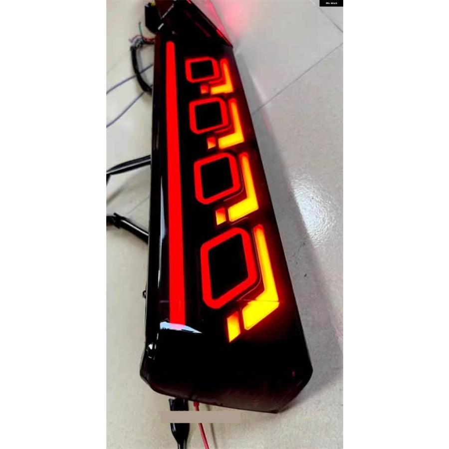 並行輸入品 車用 LED テールライト アセンブリ フォルクスワーゲン VW サンタナ リアランプ ウィンカー ブレーキ リバース 2個の画像