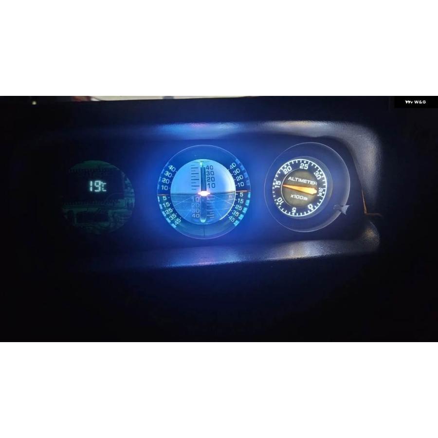 並行輸入品 車用高度計傾斜計中央表示計器 三菱 パジェロ モンテロ MK2