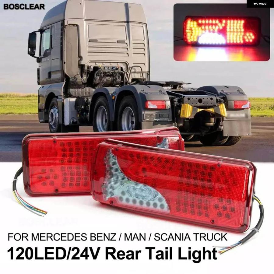 並行輸入品 LED ストップ リア テールライト ブレーキ リバース ライト ターン インジケーター ボート ATV トラック トレーラーの画像