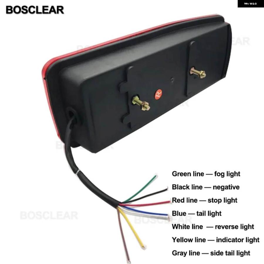 並行輸入品 LED ストップ リア テールライト ブレーキ リバース ライト ターン インジケーター ボート ATV トラック トレーラーの画像