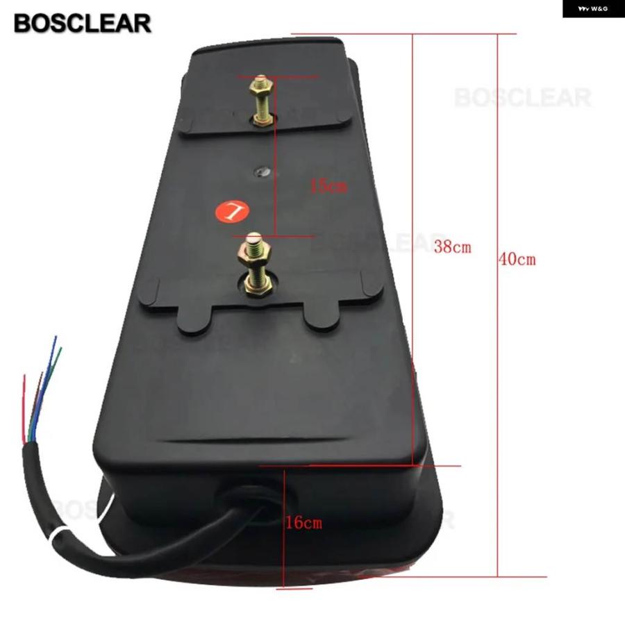 並行輸入品 LED ストップ リア テールライト ブレーキ リバース ライト ターン インジケーター ボート ATV トラック トレーラーの画像