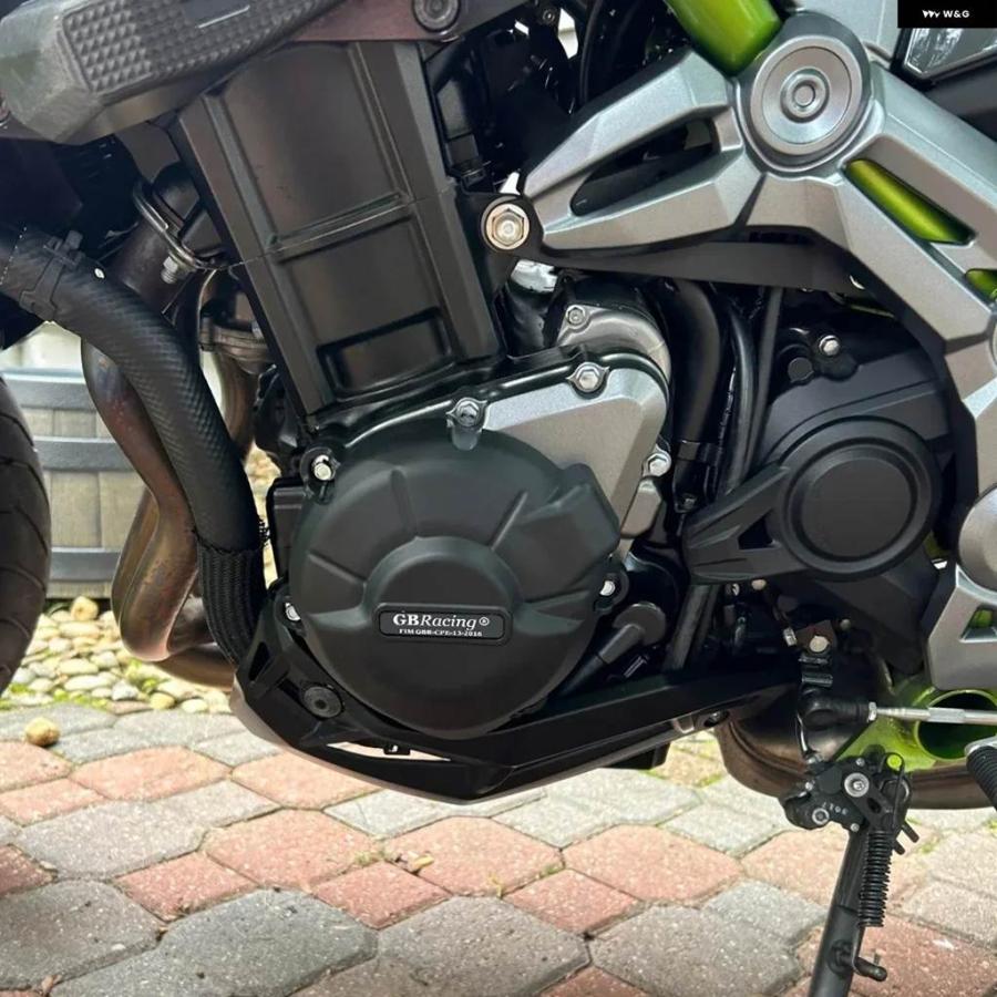 並行輸入品 Z900 エンジン カバー ケース KAWASAKI Z900 2017-2023 Z900SE 2023 エンジン カバー プロテクターの画像