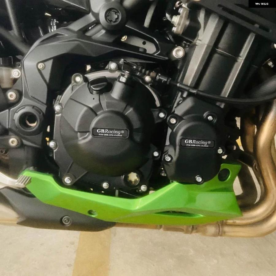 並行輸入品 Z900 エンジン カバー ケース KAWASAKI Z900 2017-2023 Z900SE 2023 エンジン カバー プロテクターの画像