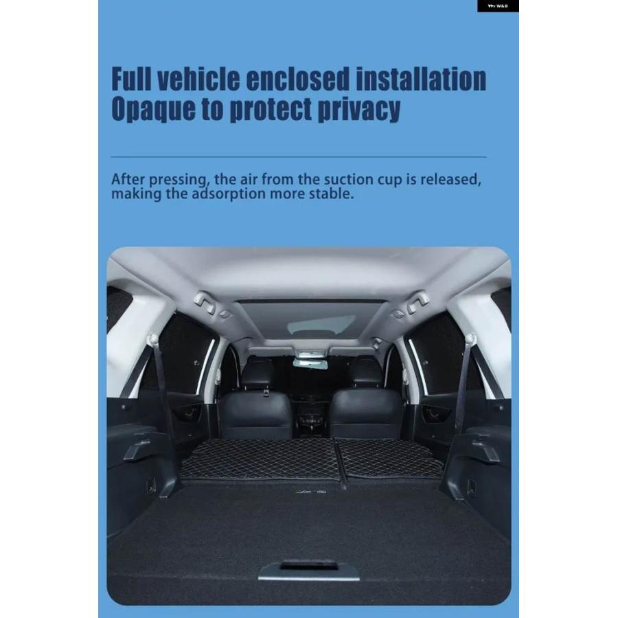 並行輸入品 フルカーカバー サンシェード レクサス NX NX200T NX300H NX300 AZ10 2015-2021 車サイドサンスクリーン ウィンドウの画像