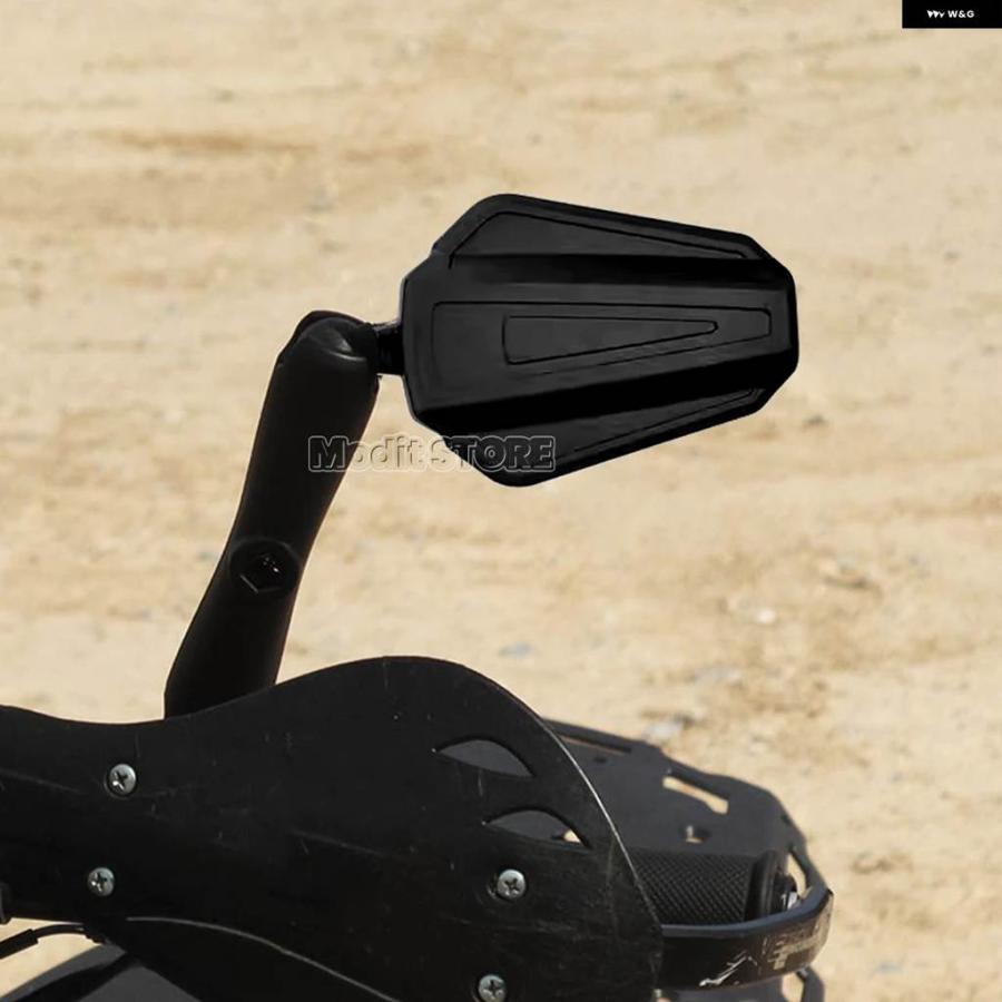 並行輸入品 ヤマハ テネレ700 バイク ウェストウインドミラー アドベンチャー ADV 折りたたみ 式ミラー XT660Z XT1200 トレーサの画像