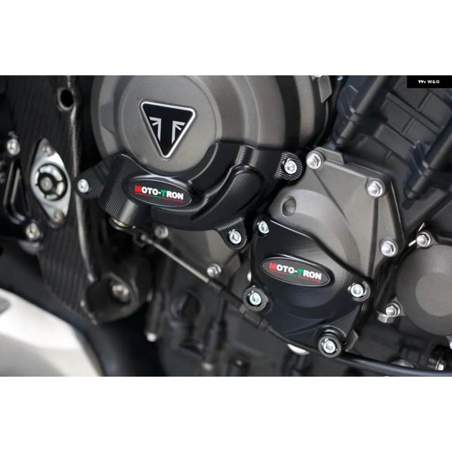 並行輸入品 MOTO-TRON バイク リアセット フットレスト フットレスト トライアンフ 765RS 2020-2021-2022-2023-2024-2025の画像