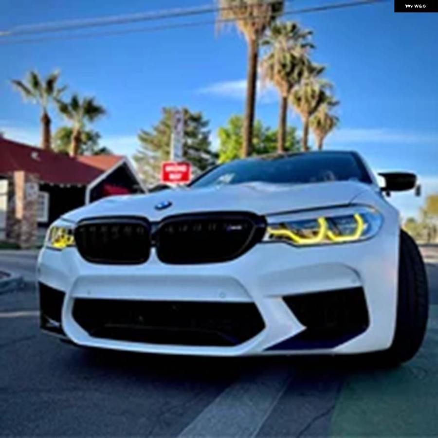 並行輸入品 イエローレモン DRL デイタイム ライト LED ボード モジュール 2019 BMW 5シリーズ G30 G31 F90 M5 ゴールドランプの画像