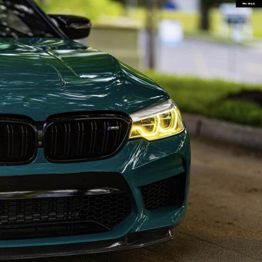 並行輸入品 イエローレモン DRL デイタイム ライト LED ボード モジュール 2019 BMW 5シリーズ G30 G31 F90 M5 ゴールドランプの画像