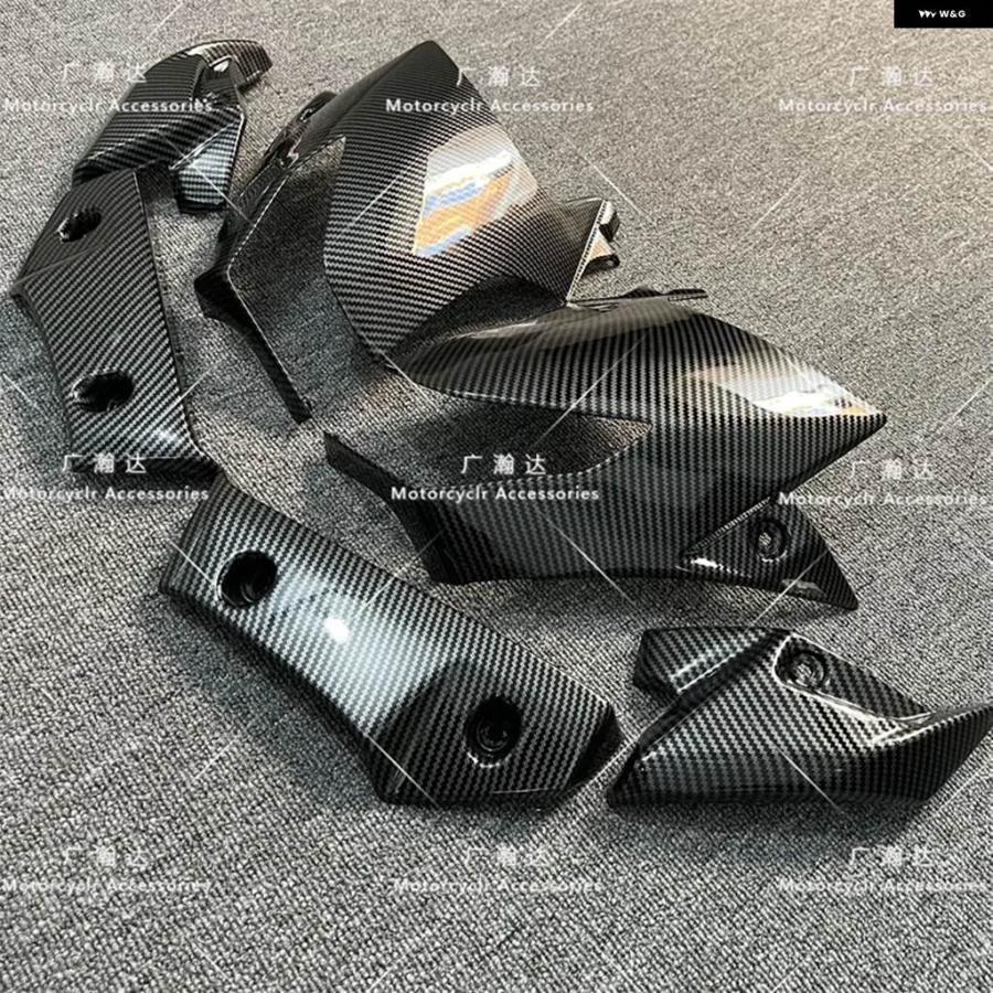 並行輸入品 GSR400 GSR600 オートバイ 燃料タンク サイド パネル フロントウィンカーライト カウリング ウォータータンクカバー_5
