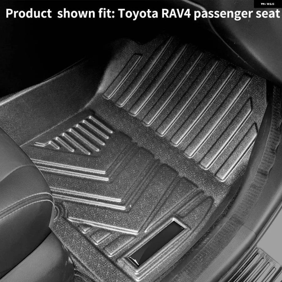 並行輸入品 トヨタ RAV4 2020 - 24インチ 全ウェザー型 防水 トランク バックレストマット プロテクター 用 車用フロアマットの画像