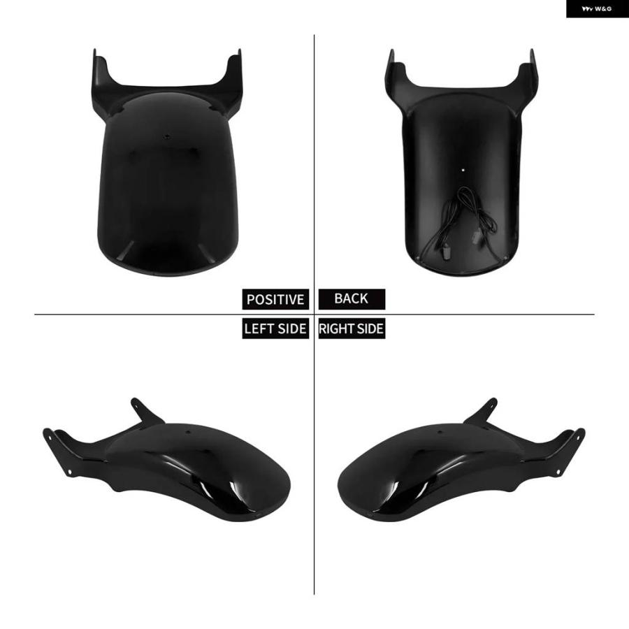 並行輸入品 ハーレー ソフテイル ブレイクアウト FXBRS ロッカー 2008-2017用 LEDライト ウィンカー ブレーキランプ アイアンフの画像