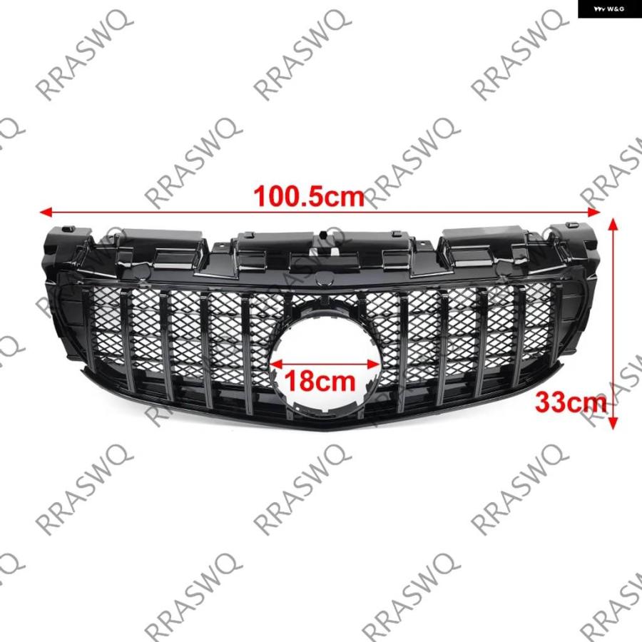 並行輸入品 メルセデス ベンツ SLC クラス W172/R172 2016 - 20 車用 フロント バンパー グリル センター パネル スタイリングの画像